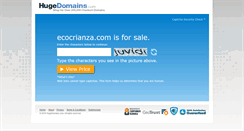 Desktop Screenshot of ecocrianza.com